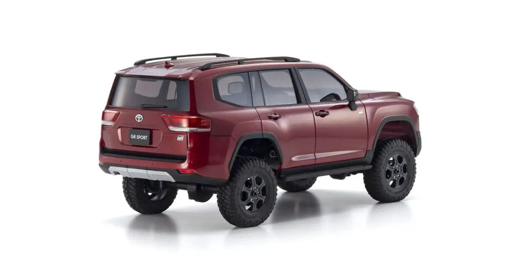 Mini-Z 4x4 Toyota Land Cruiser 300 GR Sport MX-01 Readyset, Dark Red Mica Metallic