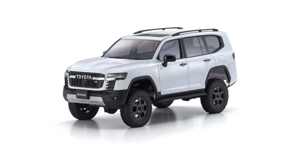 Mini-Z 4x4 Toyota Land Cruiser 300 GR Sport MX-01 Readyset, Precious White Pearl