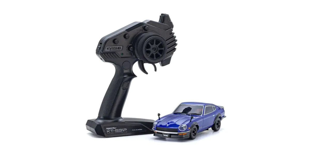 MINI-Z  AWD Nissan Fairlady 240Z-L Tuned Version, Metallic Blue