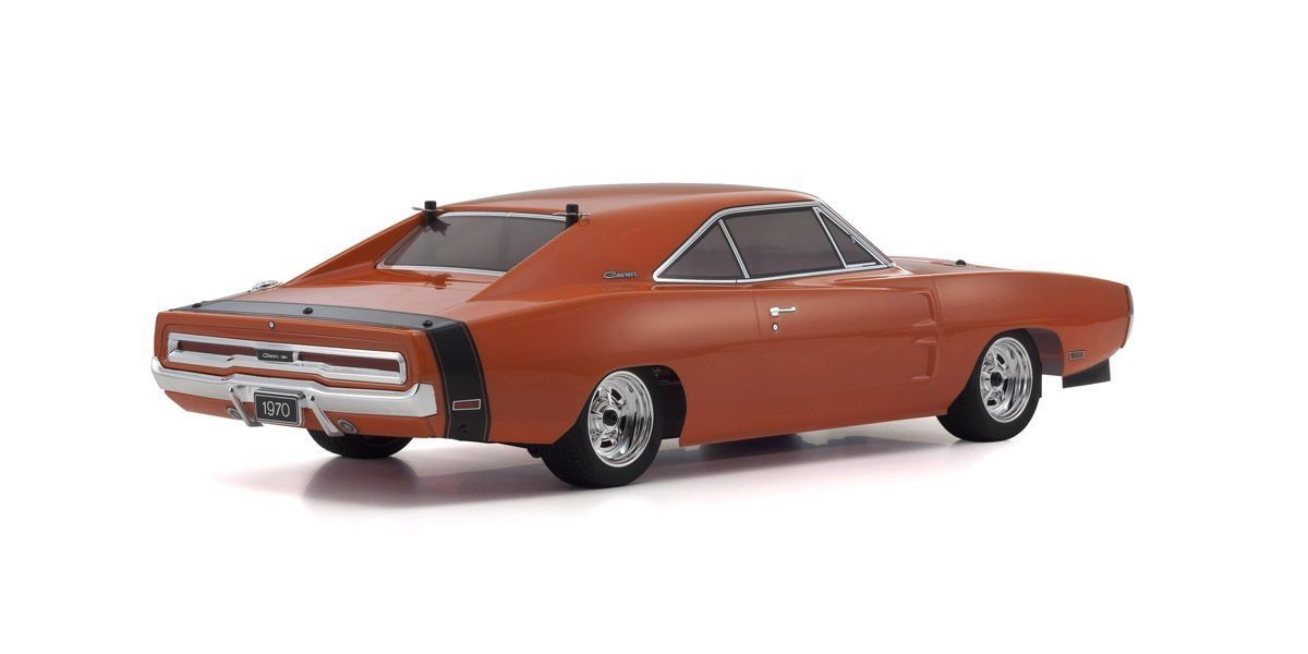 Kyosho - 1/10 Fazer Mk2 Readyset 1970 Dodge Charger, Hemi Orange