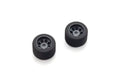 Pre-Shaped Rear Tire L 25 Deg (2pcs/Black/FANTOM EP)
