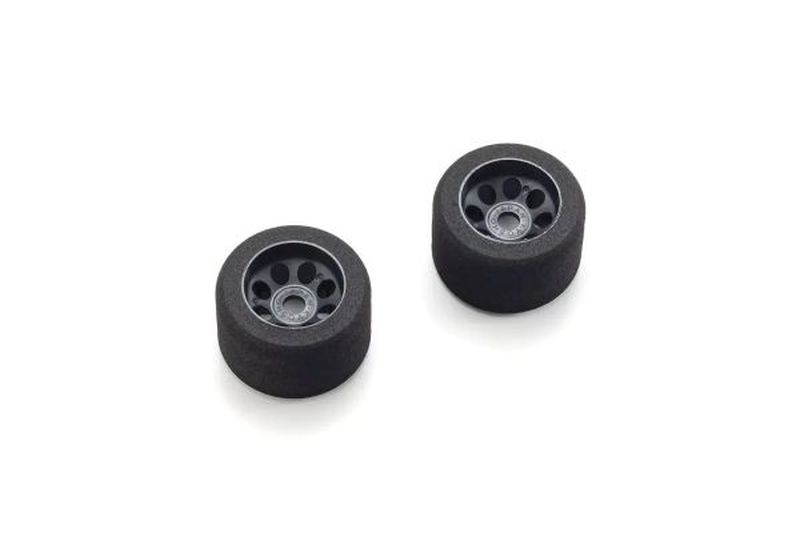 Pre-Shaped Rear Tire L 25 Deg (2pcs/Black/FANTOM EP)