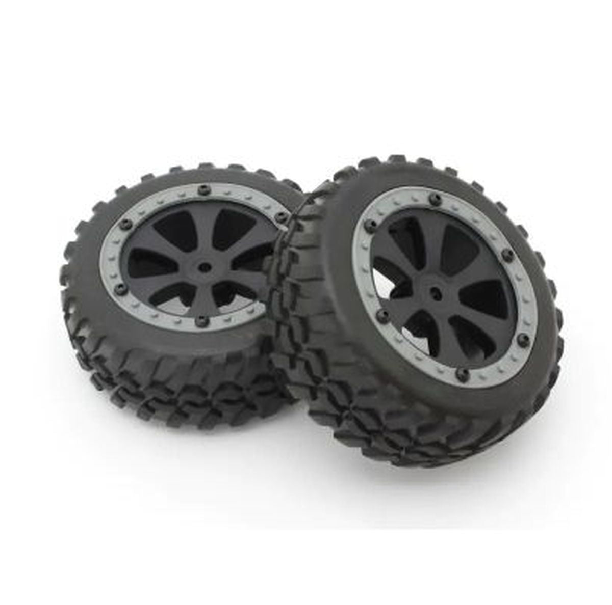 Tire & Wheel Set (Gray/Sand Master)