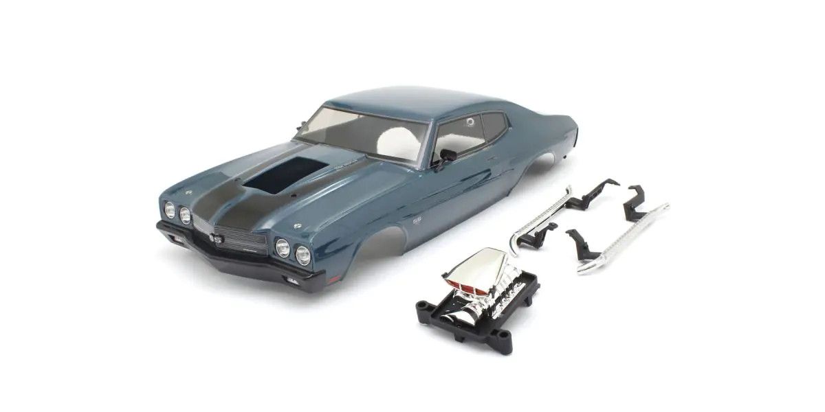 1970 Chevy Chevelle Supercharged VE, Dark Blue Decoration Body Set