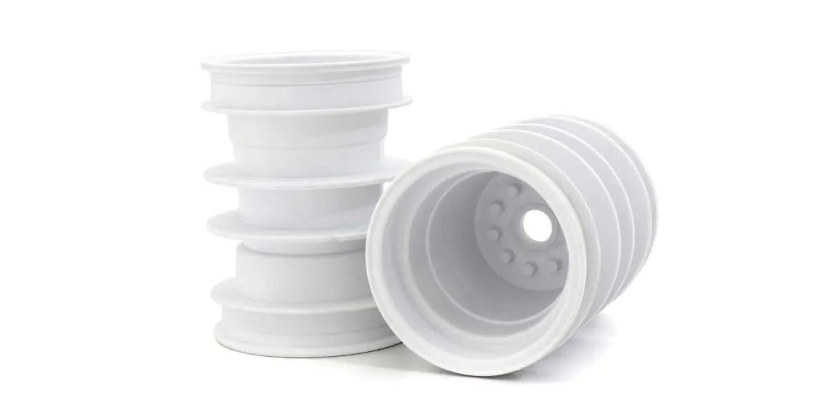 Kyosho - Wheel (White/2pcs/USA-1) Set of 2