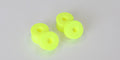 Kyosho - Wheel Set of 4 (Fluorescent Yellow/ INFERNO MP9)