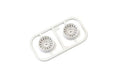 Kyosho - Multi Wheel N/Offset 3.5 for Mini-Z AWD (White/AWD/2pcs.)