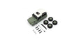 MX-01 Land Rover Defender 90 Heritage Grasmere Green / Alaska White Body Set