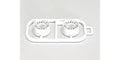 Multi Wheel II W/Offset 1.0 (White/RE30/2pcs)