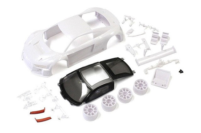 Audi R8LMS 2015/16 White Body Set, for Mini-Z