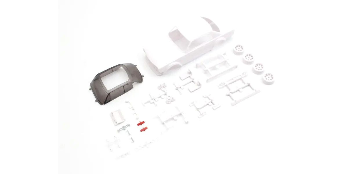 Nissan Skyline 2000GT-R (KPGC10) Tuned Version White Body Set (w/Rim for AWD)