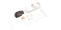 Kyosho - Nissan Fairlady 240ZG White Body Set (w/Rim for AWD)