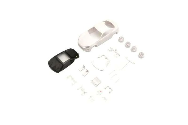 TOYOTA 86 White Body set (w/rims)