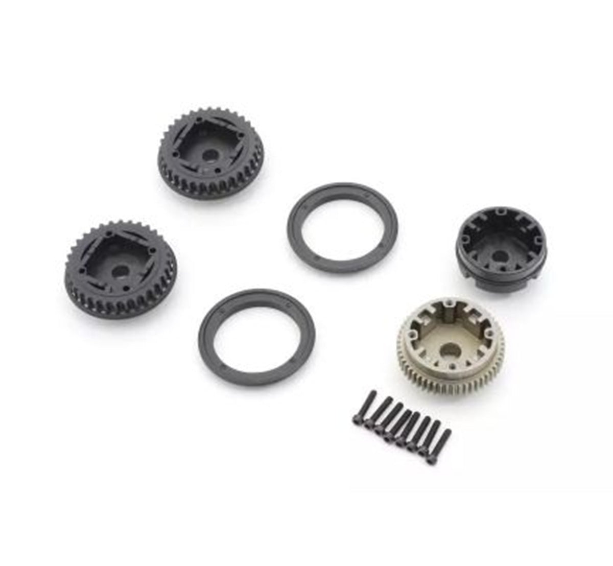 Diff Gear Case & Pulley (OPTIMA Mid)
