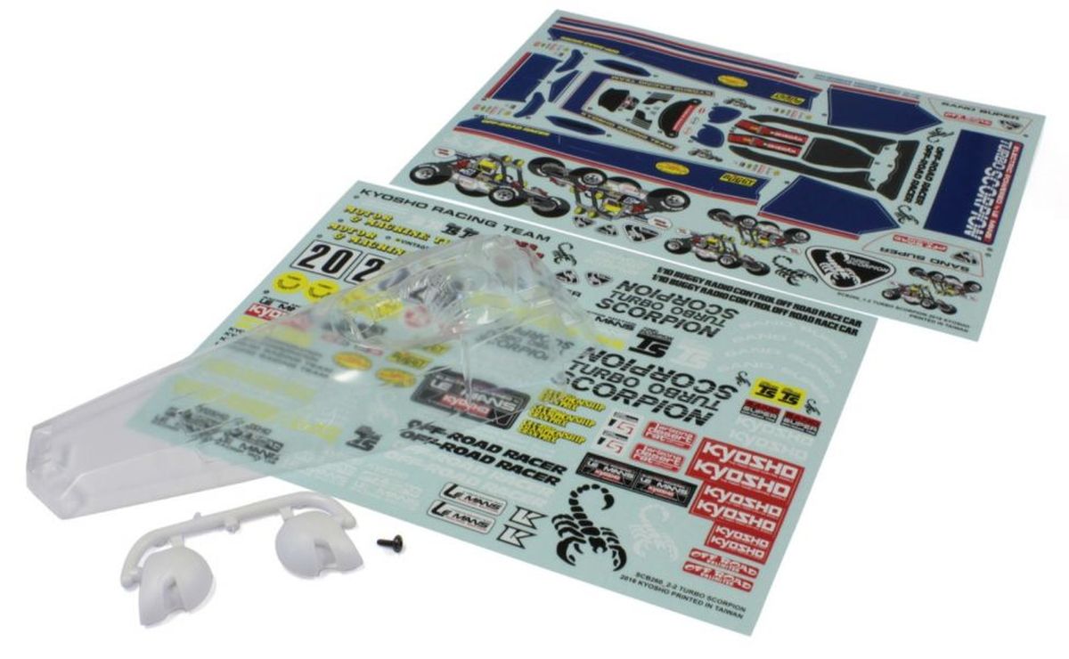 Clear Body Set (Turbo Scorpion)