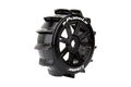 B-Paddle 1/8 Off-Road Buggy Tires, 17mm Hex, Mounted on