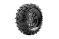 CR-Rowdy 1/10 1.9" Crawler Class 1 Tires, 12mm Hex on