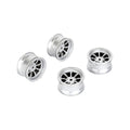 8 Spoke Wheel +4mm (Silver), for LMX