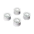 10 Spoke Wheel +1mm (White), Fits LMX
