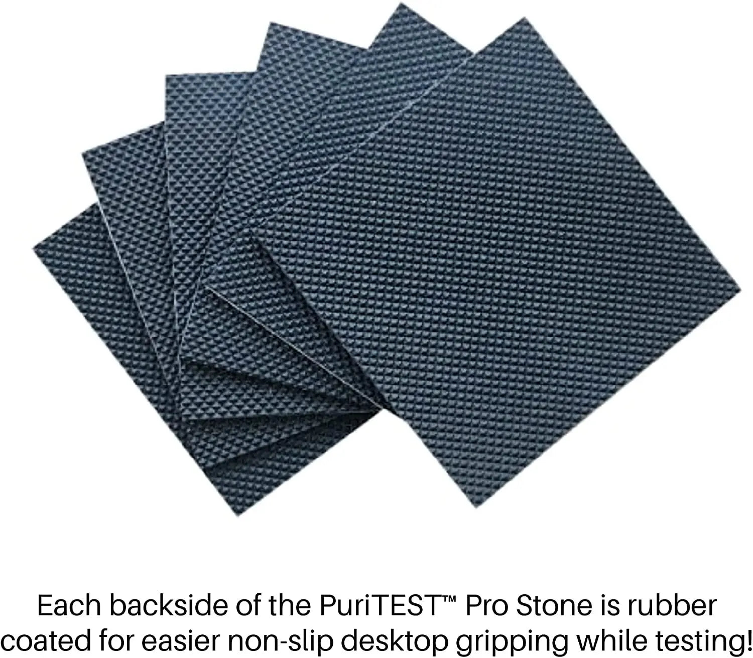 PuriTEST Premium 2x2 White PRO Touch Testing Stone for Gold, Silver & Platinum Jewelry Testing