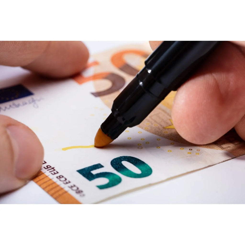 PuriTEST 5 Pack Counterfeit Money Detector Pen Marker Fake Dollar Bill Currency Check