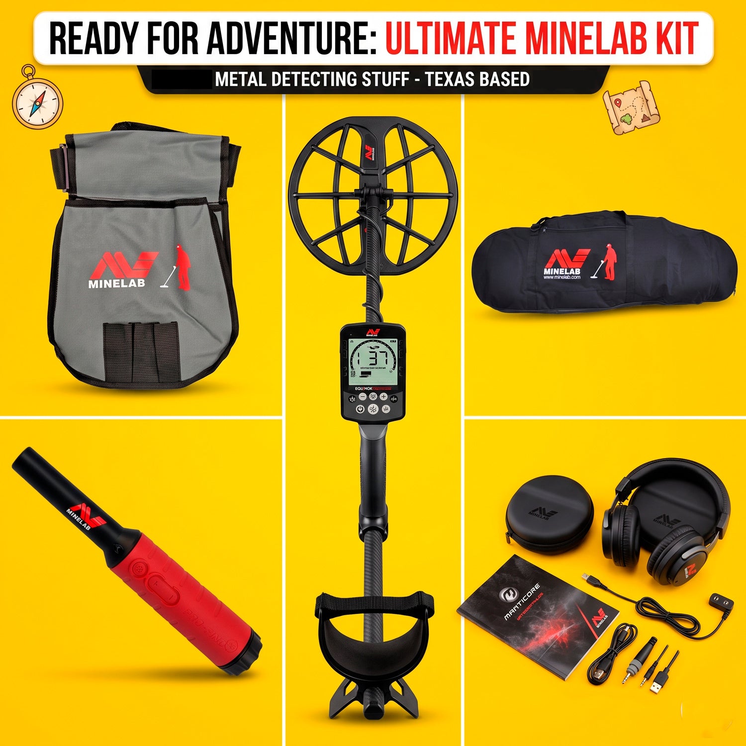 Minelab Manticore Starter Bundle