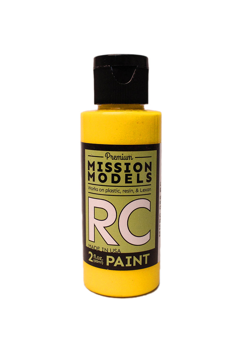 RC Paint 2 oz bottle Translucent Yellow