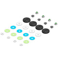 MIP Bypass1 Pistons, 8-Hole Set, 16mm, Kyosho MP9 / MP10