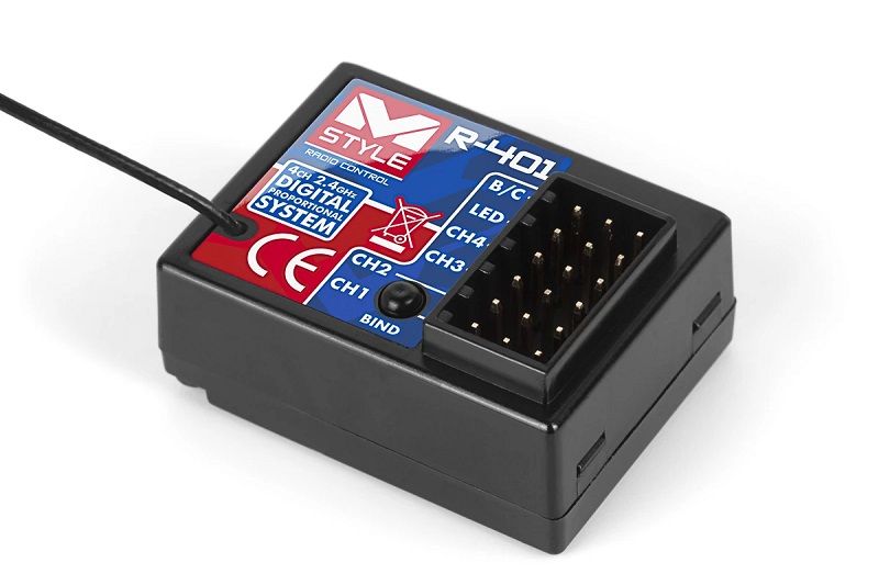 Mstyle - Radioset, Servo, Battery and Charger