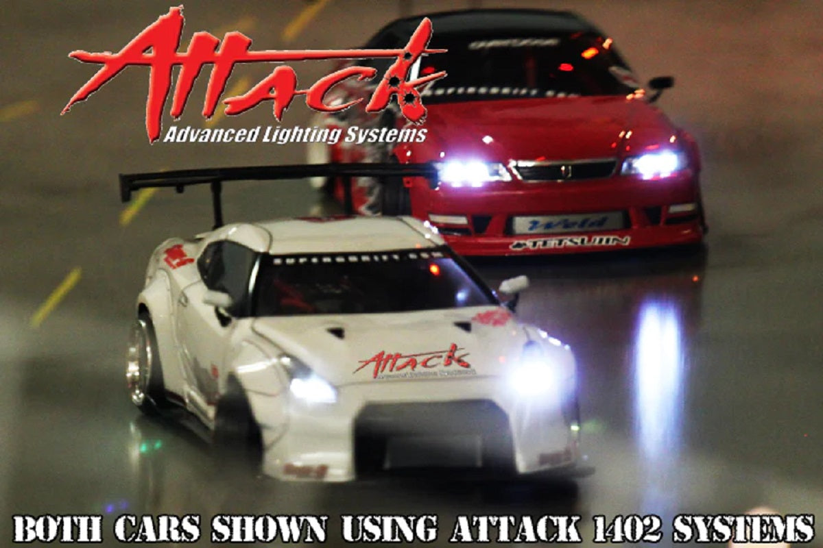 Attack After-Burner 1402 Light Bar Kit- 1-SQ-1 Controller,