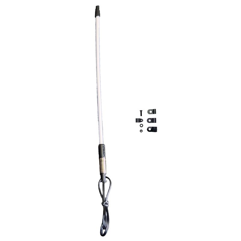 TrickWhip2 Light Long White 12V Bundle (includes MYK-SFRF