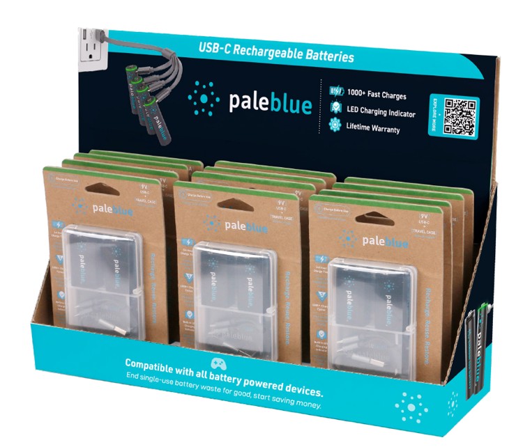 Display Shipper Prepacked: 12 Unit Assortment, 8 AA 4pks, 4