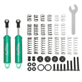 90mm Promatics Two Stage Internal Spring Shocks, Green