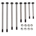 Steel Lock-Nut Style Hinge-Pin Kit, for Slash 2WD/Rustler/