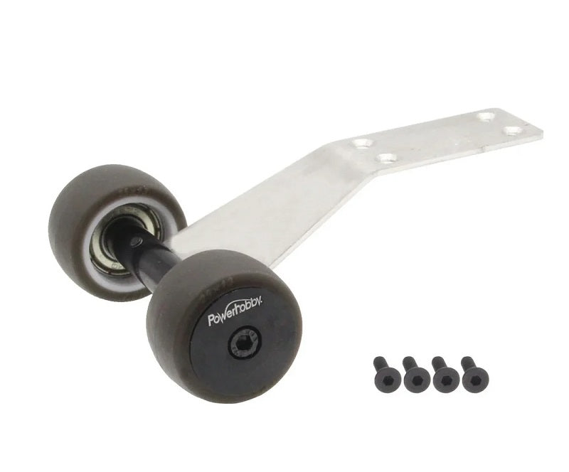 HD Bearing Skid Plate Wheelie Bar, for Arrma Mojave Grom