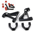 Aluminum Front Upper Arms Set, Black, for Kyosho 1/10 Fazer