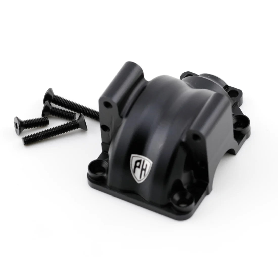 Aluminum Front Gearbox Cover, Black, for Kyosho Fazer / Mad