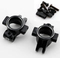 Aluminum HD Rear Hub Set, Black, for Kyosho Fazer / Mad