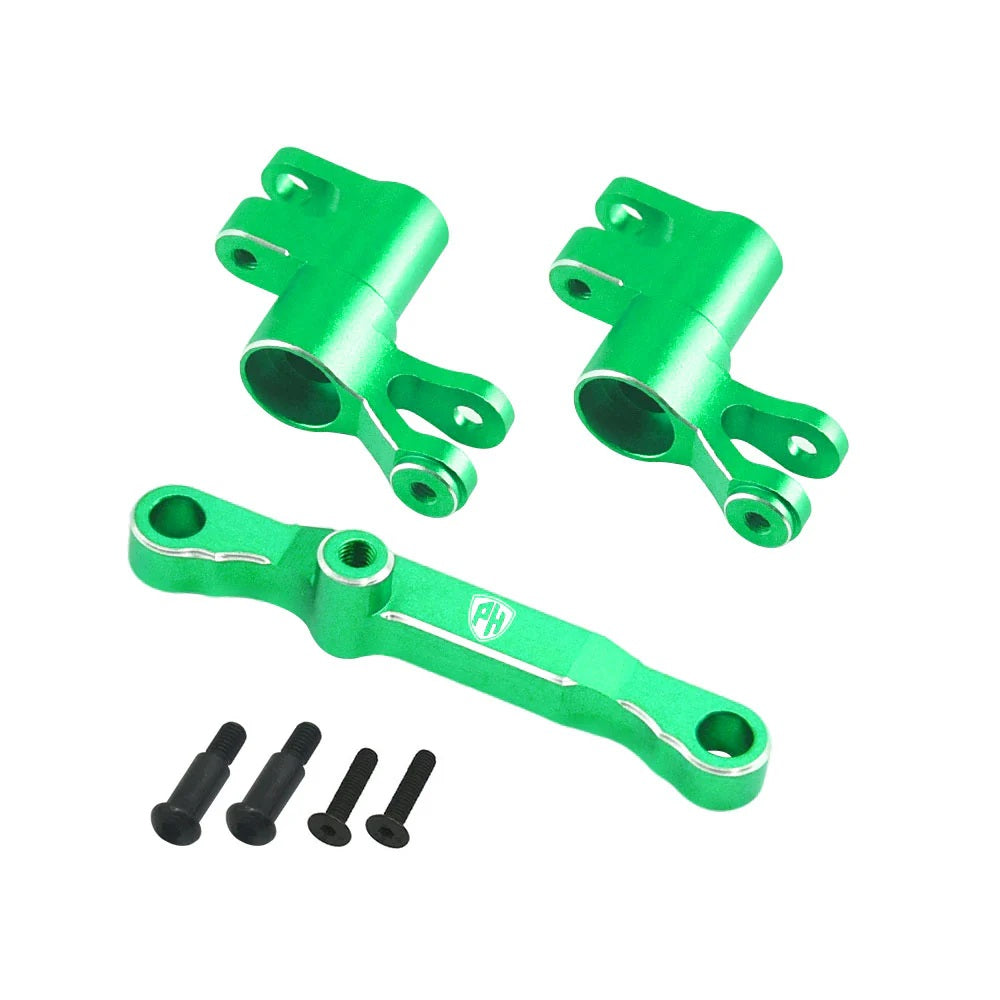 7075 Aluminum Steering / Bellcrank Green, for Traxxas