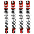 Aluminum 54mm Long Travel Shocks 1/24, Red, for Axial