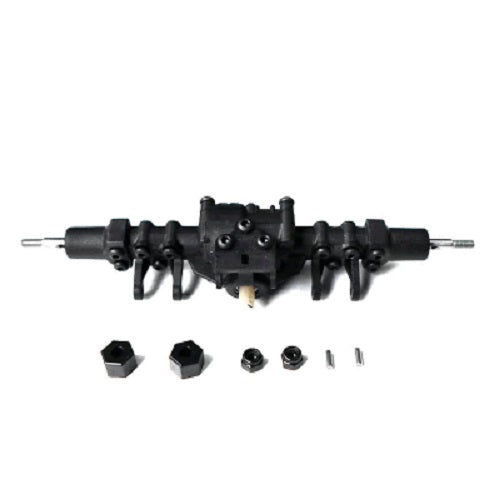 Rear Axle, Assembled, Fits Tetra 1/18 6X6