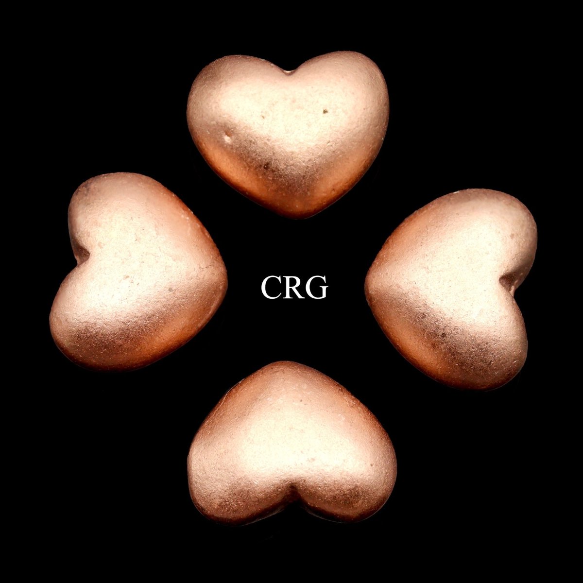 QTY 1 - Genuine Copper Heart / 1" AVG