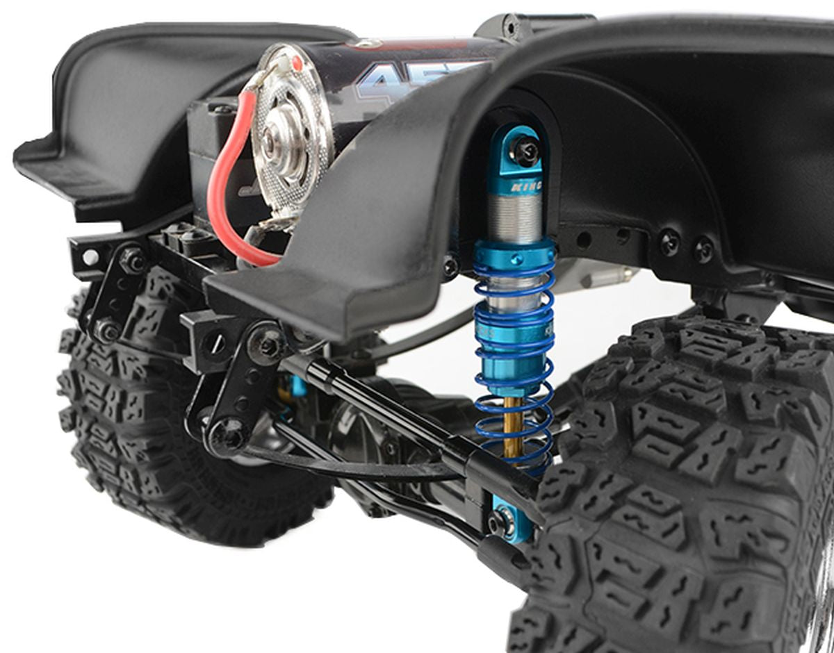 King Off-Road Racing Shocks 70mm (Silver/Blue)
