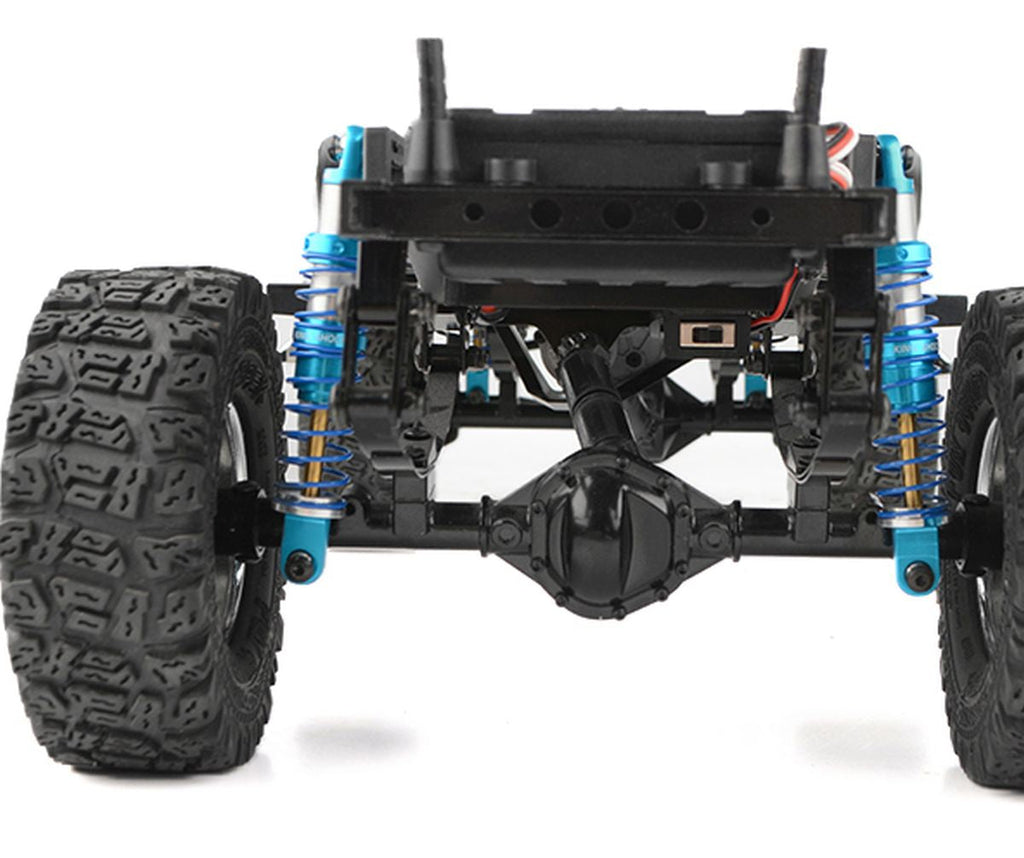 King Off-Road Racing Shocks 80mm (Silverr/Blue)