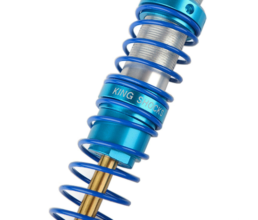 King Off-Road Racing Shocks 90mm (Silver/Blue)