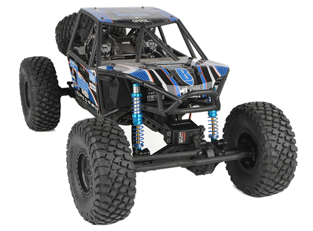 King Off-Road Racing Shocks 100mm (Silver/Blue)