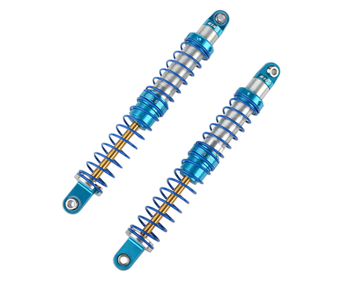 King Off-Road Racing Shocks 110mm (Silver/Blue)