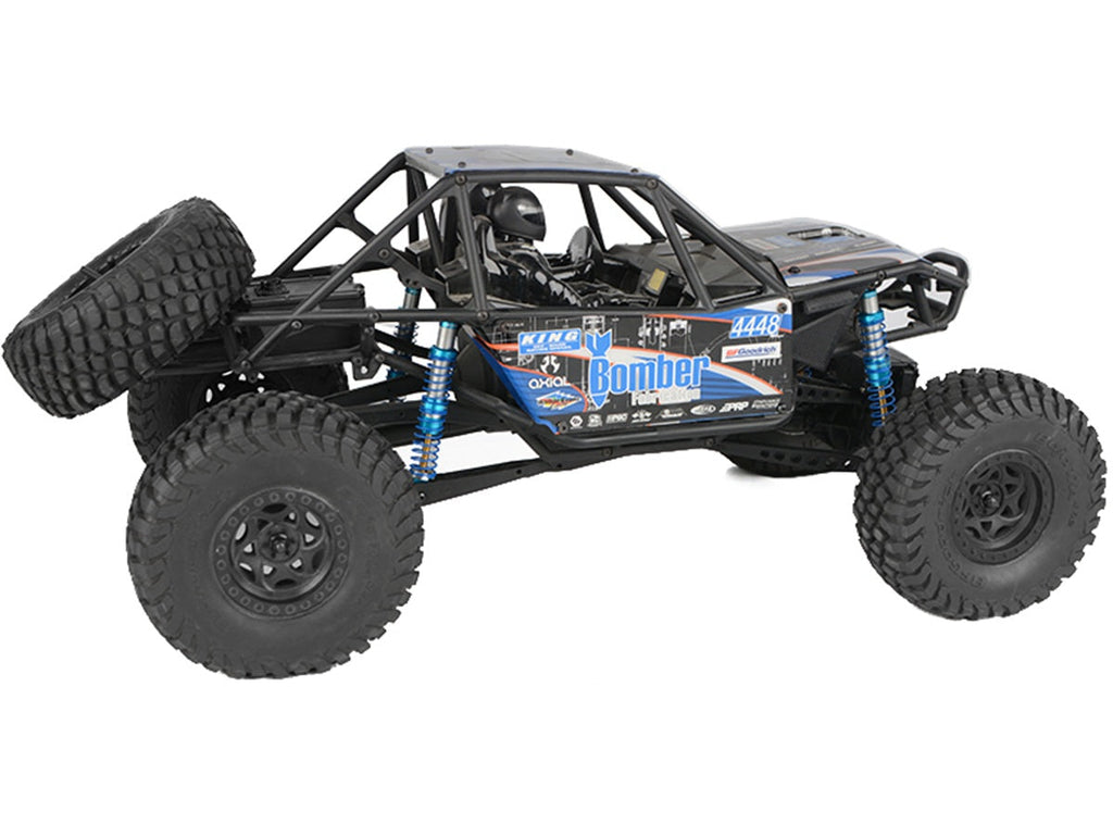 King Off-Road Racing Shocks 110mm (Silver/Blue)