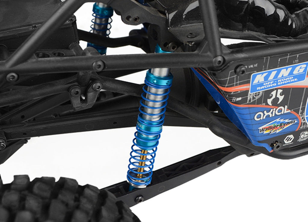 King Off-Road Racing Shocks 110mm (Silver/Blue)