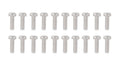 Scale Hex Head Bolts (M2.5x8mm) (Silver)